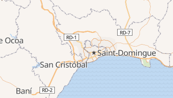 Carte en ligne de Santo Domingo