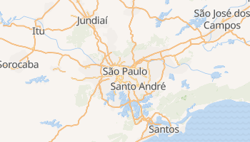 Carte en ligne de Sao Paulo