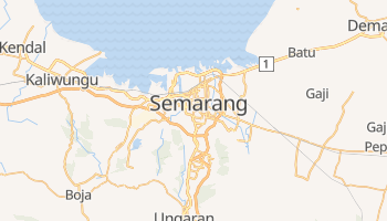 Carte en ligne de Semarang