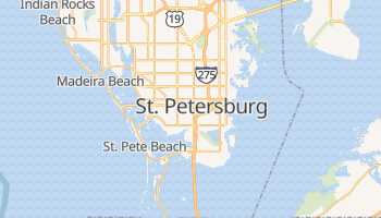 Carte en ligne de Saint-Pétersbourg