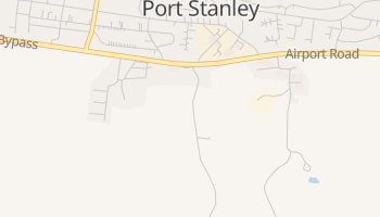 Carte en ligne de Port Stanley