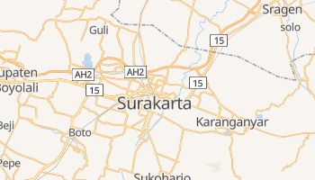 Carte en ligne de Surakarta