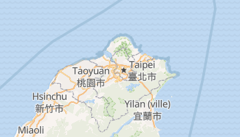 Carte en ligne de Taipei