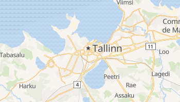 Carte en ligne de Tallinn