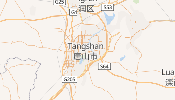 Carte en ligne de Tangshan