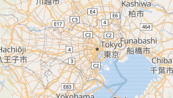Carte en ligne de Tokyo