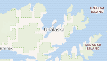 Carte en ligne de Unalaska