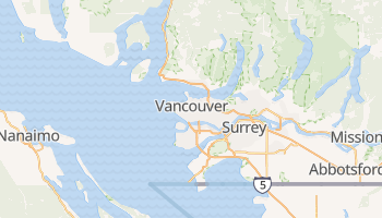Carte en ligne de Vancouver