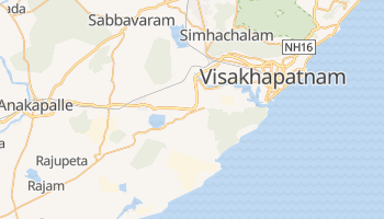 Carte en ligne de Vishakhapatnam