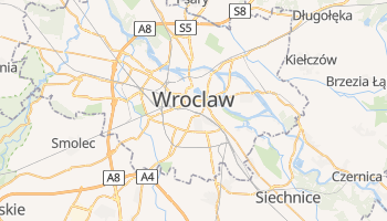 Carte en ligne de Wroclaw