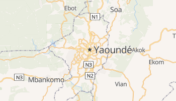 Carte en ligne de Yaounde