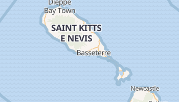 Mappa online di Basseterre