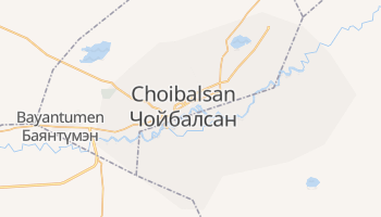 Mappa online di Choibalsan