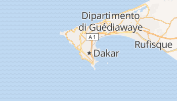 Mappa online di Dakar