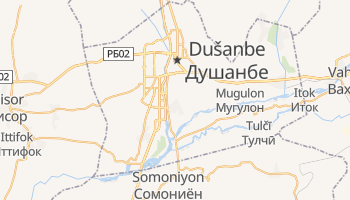 Mappa online di Dušhanbe
