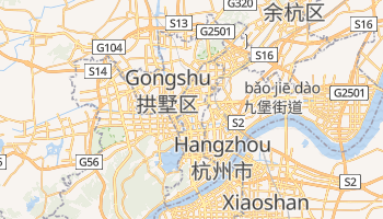 Mappa online di Hangzhou