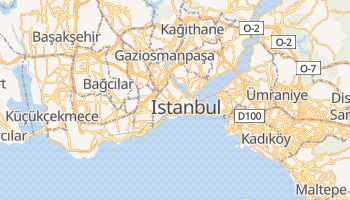 Mappa online di Istanbul