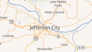 Mappa online di Jefferson City