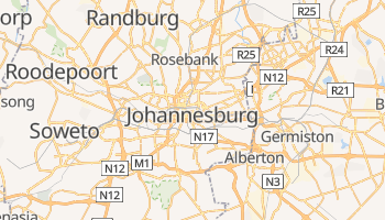 Mappa online di Johannesburg