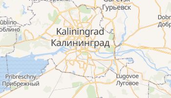 Mappa online di Kaliningrad