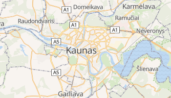 Mappa online di Kaunas