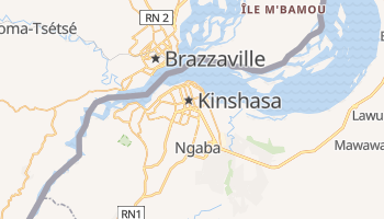 Mappa online di Kinshasa