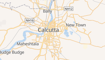 Mappa online di Calcutta