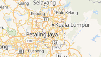 Mappa online di Kuala Lumpur