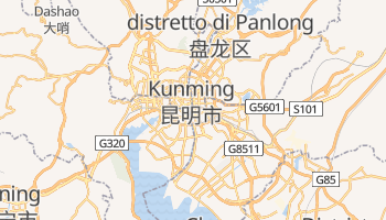 Mappa online di Kunming