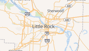 Mappa online di Little Rock