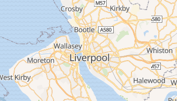 Mappa online di Liverpool