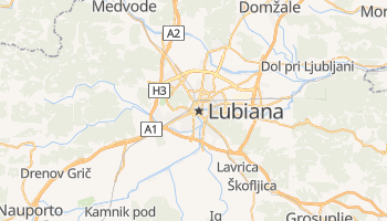 Mappa online di Lubiana