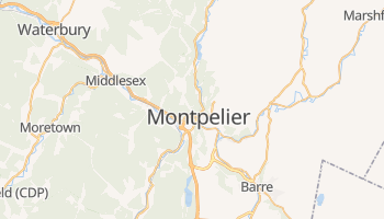 Mappa online di Montpelier