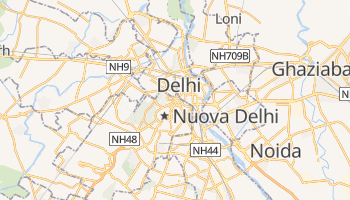 Mappa online di Nuova Delhi