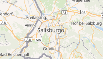 Mappa online di Salisburgo