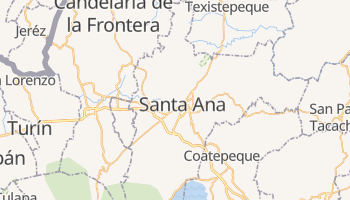 Mappa online di Santa Ana