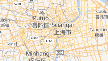 Mappa online di Shanghai