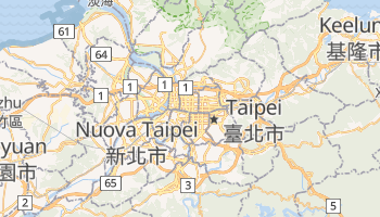 Mappa online di Taipei
