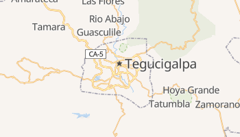Mappa online di Tegucigalpa