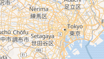 Mappa online di Tokyo