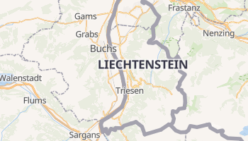 Mappa online di Vaduz