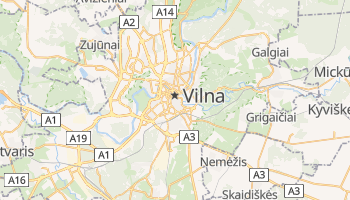 Mappa online di Vilnius