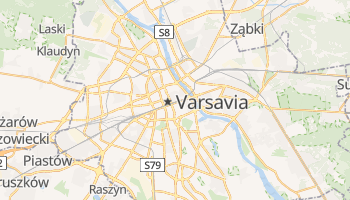 Mappa online di Varsavia