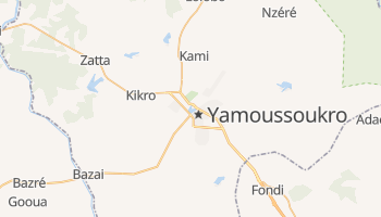 Mappa online di Yamoussoukro