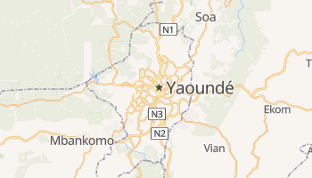Mappa online di Yaounde