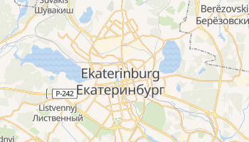 Mappa online di Ekaterinburg