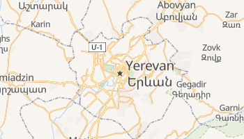 Mappa online di Jerevan