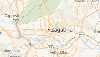 Mappa online di Zagabria