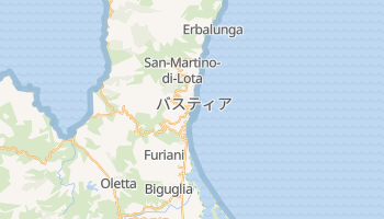 バスティア の地図