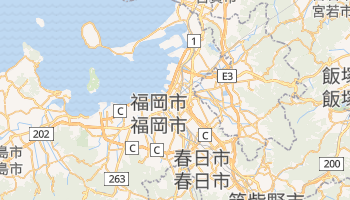 福岡市 の地図
